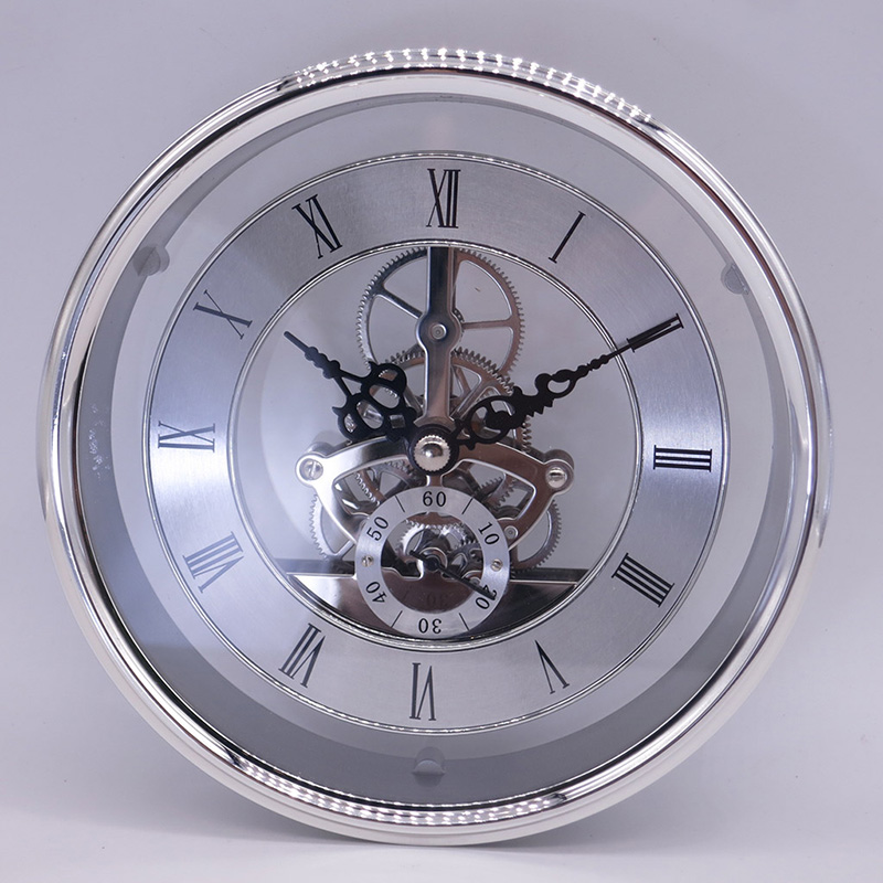 diameter 149MM sølvskelet ur indsæt ur del